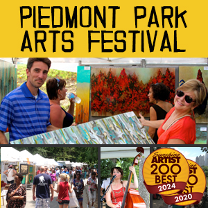 Logo for Piedmont Park Arts Festival: (18th Annual) 2027, Piedmont Park -Midtown, Atlanta, GA