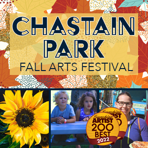 Logo for Chastain Park Fall Arts Festival 2027:(19th Annual) Chastain Park, Atlanta, Ga