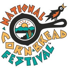 Logo for National Cornbread Festival 2027