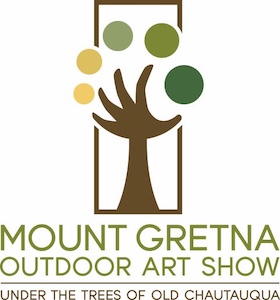 Logo for Mt. Gretna Outdoor Art Show at Mount Gretna, Pennsylvania Chautauqua 2027