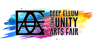 Logo for Deep Ellum Community Arts Fair 2027