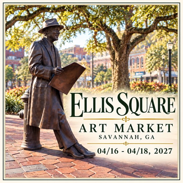 Logo for Ellis Square Art Market | Savannah, GA April 16-18, 2027
