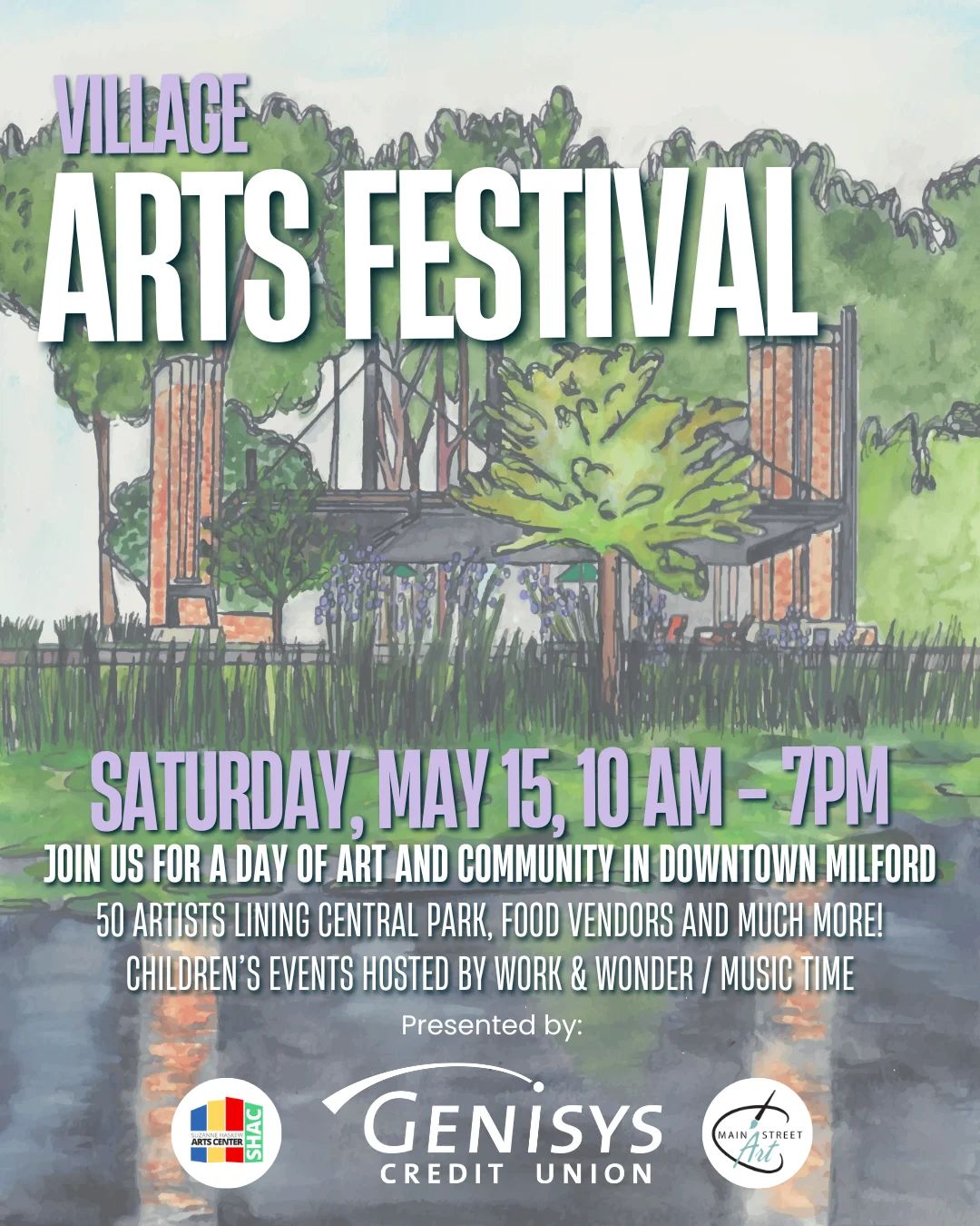 Logo for Village Arts Festival 2027