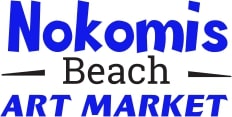 Logo for Nokomis Beach Art Market - April 2022